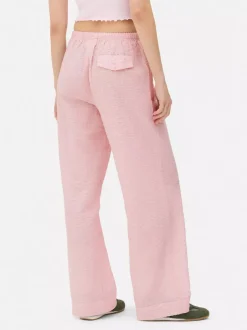 Primark Spodnie I Legginsy<Spodnie z tkaniny seersucker z motywem Hello Kitty