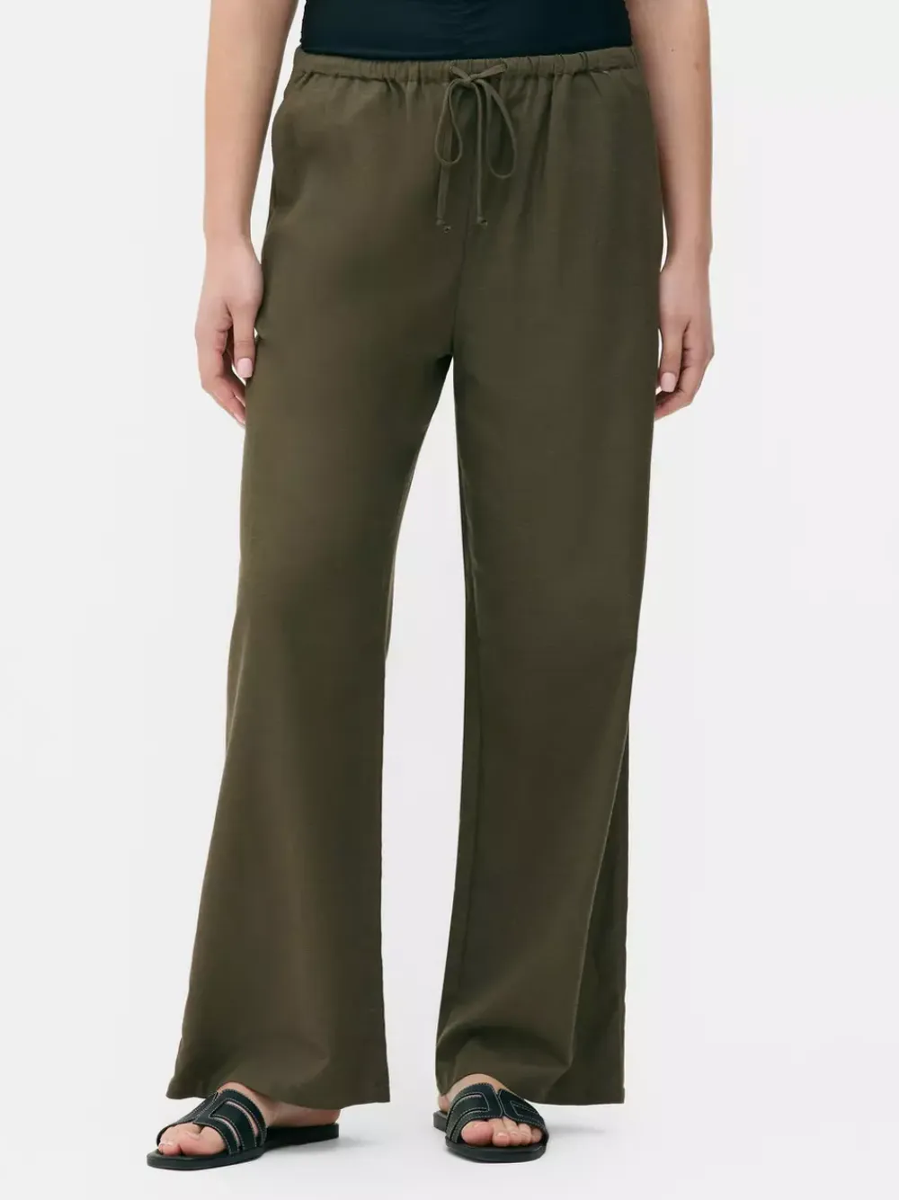 Primark Spodnie I Legginsy<Spodnie z wiązaniem w talii