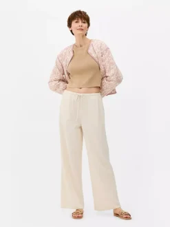 Primark Spodnie I Legginsy<Spodnie z wiązaniem w talii