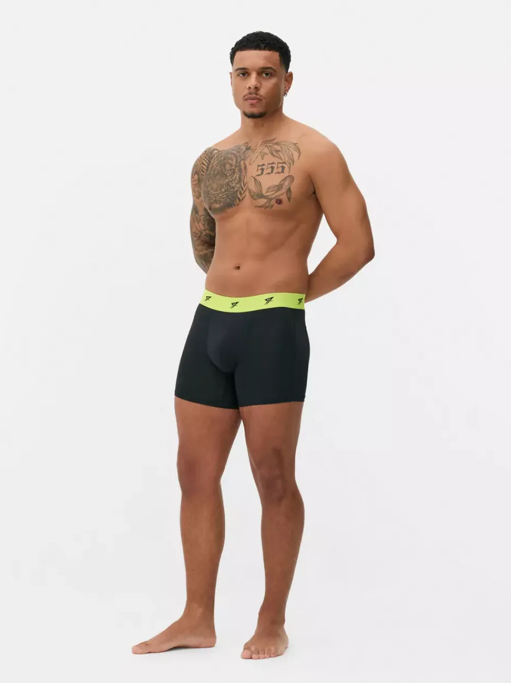 Primark Odzież Sportowa I Domowa|Bielizna<Sportowe bokserki w różne wzory, 3 pary