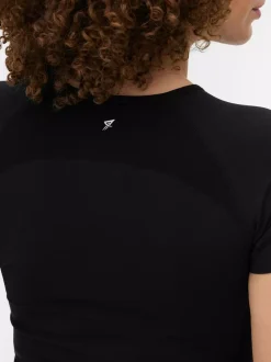 Primark Odzież Domowa I Na Siłownię|Topy I T-Shirty<Sportowy top z krótkim rękawem bez szwów