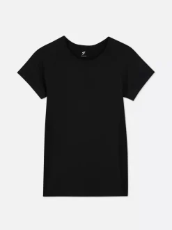 Primark Odzież Domowa I Na Siłownię|Topy I T-Shirty<Sportowy top z krótkim rękawem bez szwów