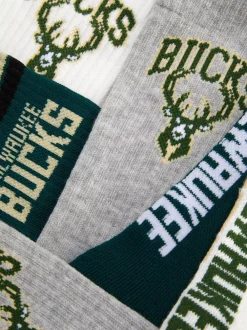 Primark Skarpety<Stopki z motywem Milwaukee Bucks, 3 pary