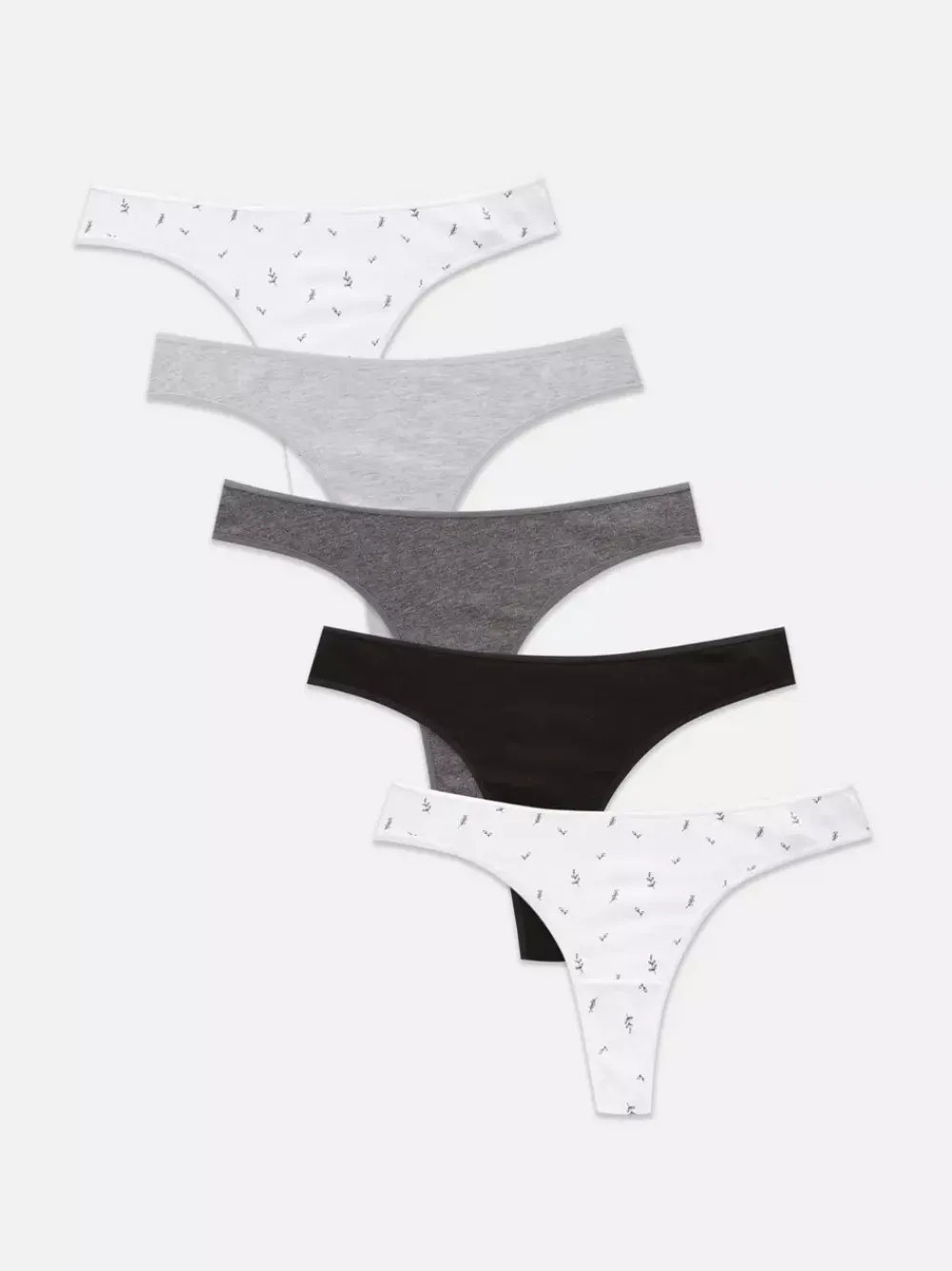 Damskie Primark Majtki Damskie<Stringi na co dzień, 5 par