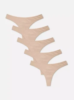 Damskie Primark Majtki Damskie<Stringi, 5 par