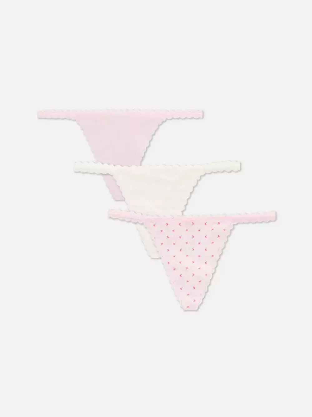 Damskie Primark Majtki Damskie<Stringi, 3 pary