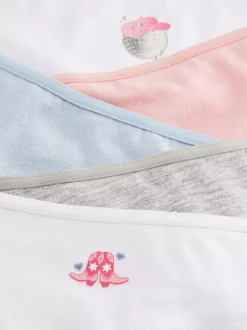 Damskie Primark Majtki Damskie<Stringi z dużą zawartością bawełny, 5 par