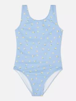 Dzieci Primark Stroje Kąpielowe I Plażowe<Strój kąpielowy z wycięciem z tyłu i motywem cytryn