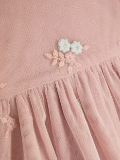 Dzieci Primark Sukienki I Spódnice|Odzież Wyjściowa I Okolicznościowa<Sukienka tutu z haftowanymi motywami kwiatowymi