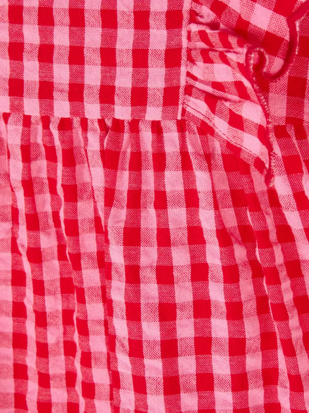Primark Sukienki I Spódnice<Sukienka warstwowa z tkaniny seersucker w kratkę