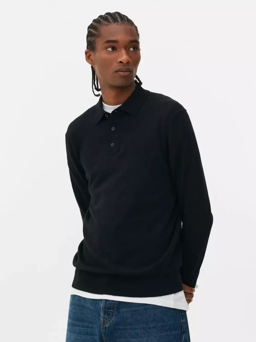 Primark Swetry I Kardigany<Sweter polo z długim rękawem
