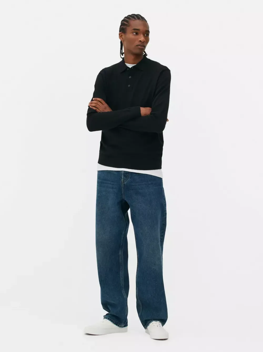 Primark Swetry I Kardigany<Sweter polo z długim rękawem
