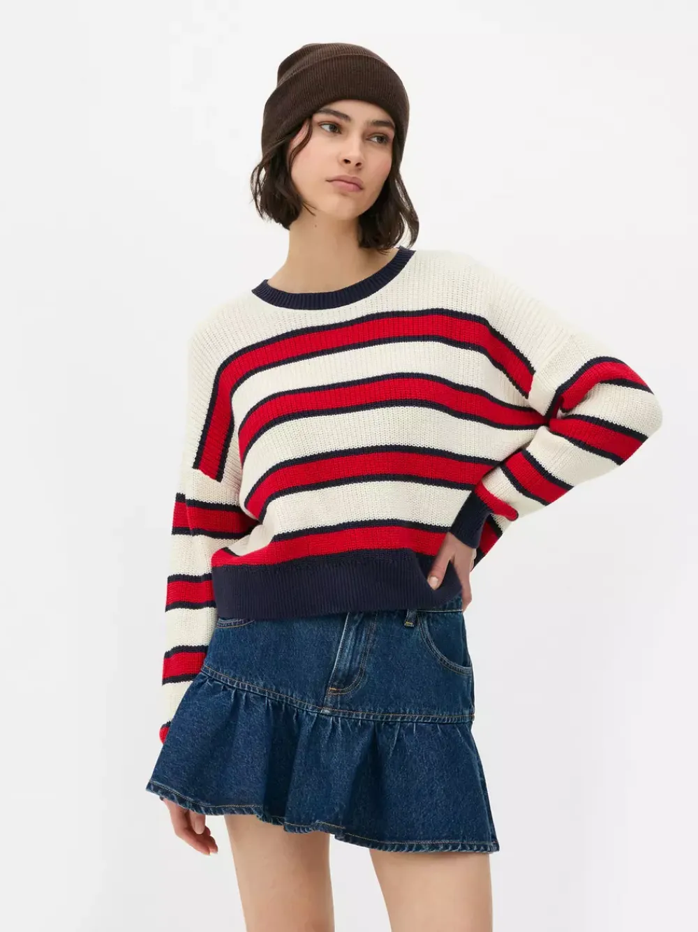 Primark Swetry I Kardigany<Sweter w paski z okrągłym dekoltem