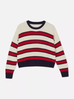 Primark Swetry I Kardigany<Sweter w paski z okrągłym dekoltem