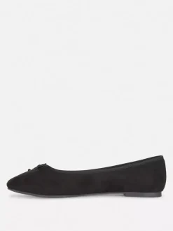 Primark Płaskie Buty<Szerokie balerinki z kokardą