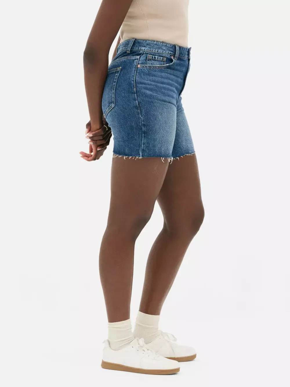 Primark Szorty<Szorty jeansowe boyfriend