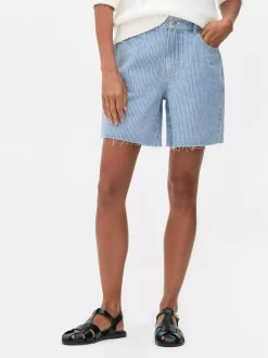 Primark Szorty<Szorty jeansowe boyfriend