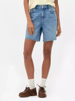 Primark Szorty<Szorty jeansowe boyfriend