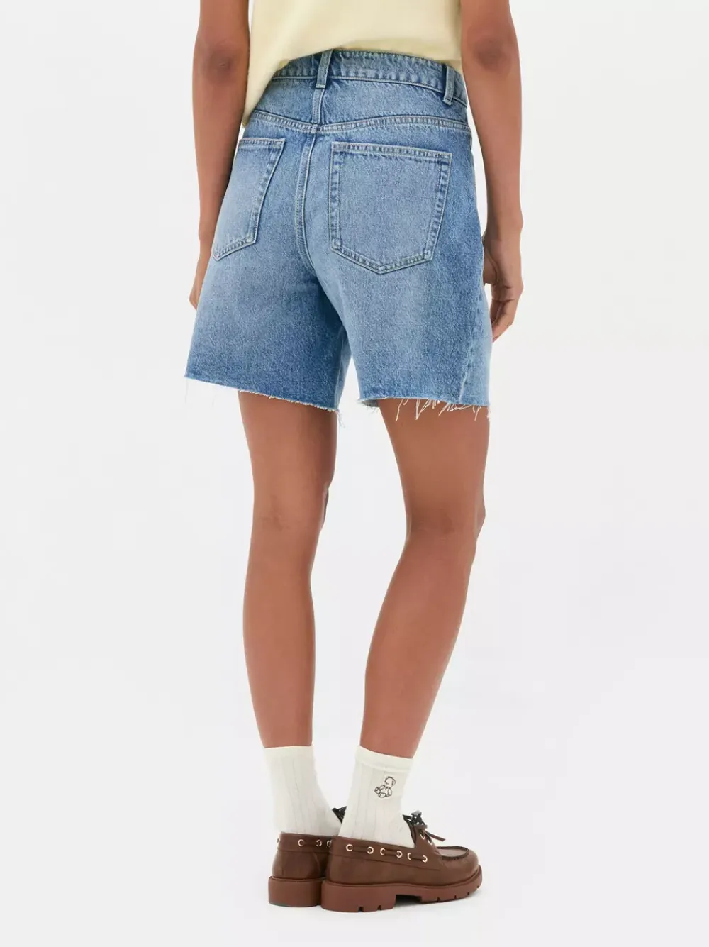 Primark Szorty<Szorty jeansowe boyfriend