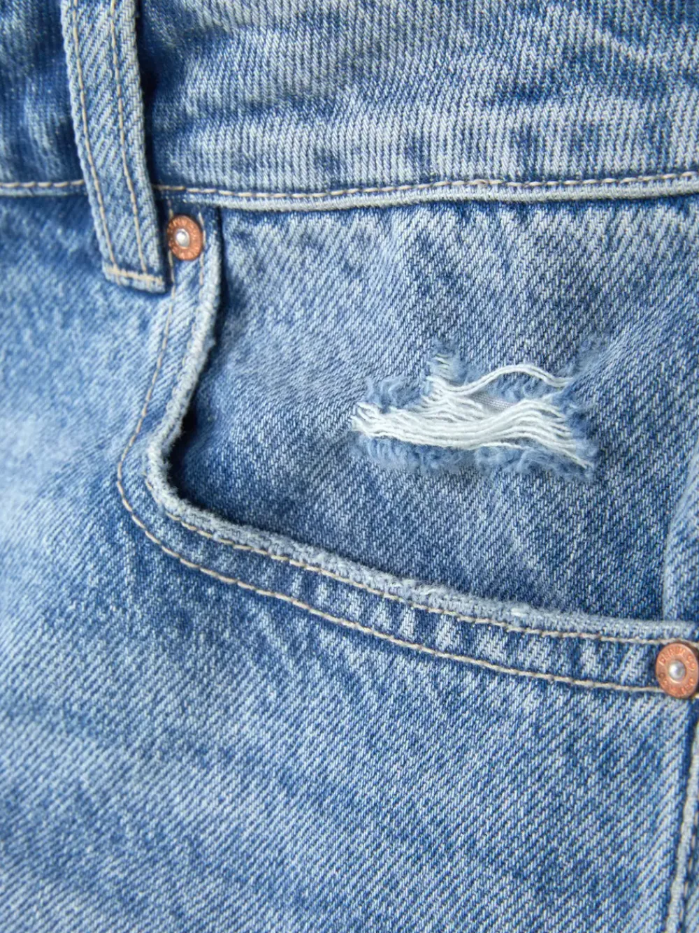 Primark Szorty<Szorty jeansowe boyfriend