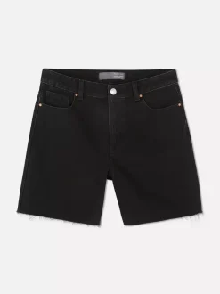 Primark Szorty<Szorty jeansowe boyfriend