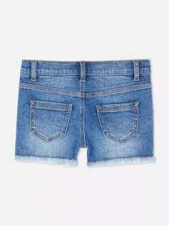 Dzieci Primark Szorty<Szorty jeansowe z postrzępionym wykończeniem nogawek