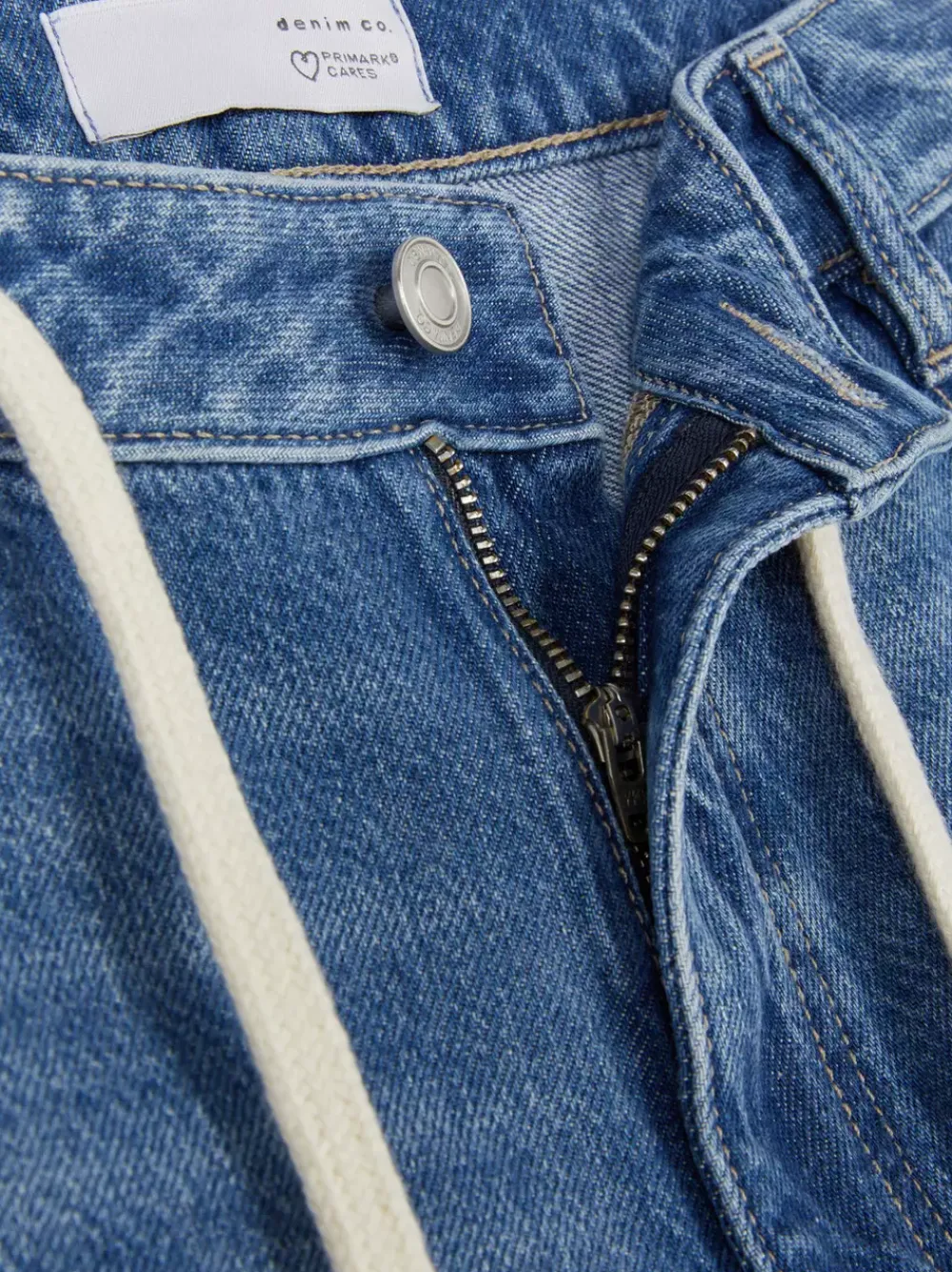 Primark Szorty<Szorty jeansowe z wiązaniem z przodu