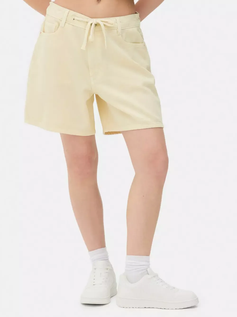 Primark Szorty<Szorty jeansowe z wiązaniem z przodu