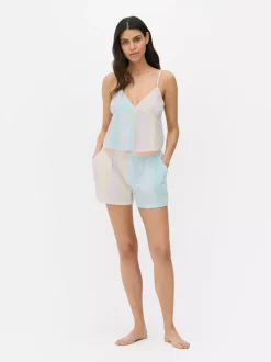 Primark Spodnie Od Piżamy<Szorty od piżamy z tkaniny seersucker