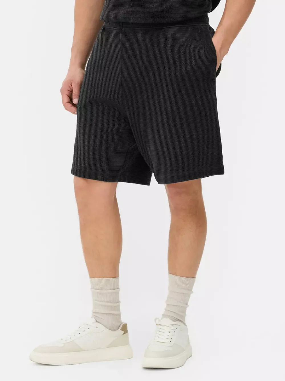 Primark Szorty<Szorty oversize o waflowej fakturze