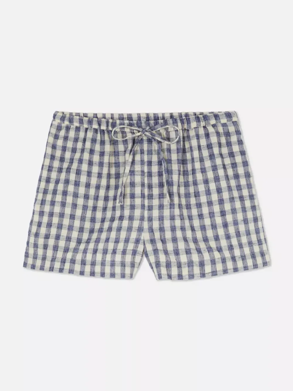 Primark Szorty<Szorty w kratę vichy ze sznurkiem w pasie