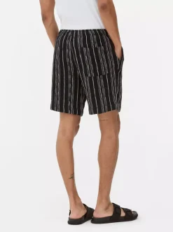 Primark Szorty<Szorty w paski ze sznurkiem w talii