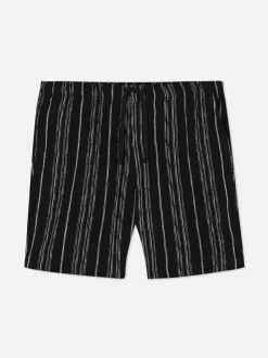 Primark Szorty<Szorty w paski ze sznurkiem w talii