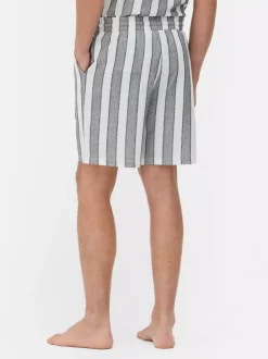 Primark Piżamy<Szorty w paski ze sznurkiem w talii