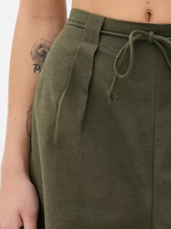Primark Szorty<Szorty z mieszanki bawełny z wiązaniem