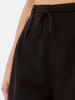 Primark Szorty<Szorty z mieszanki bawełny z wiązaniem