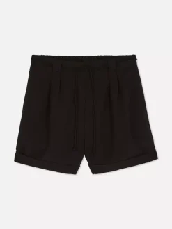 Primark Szorty<Szorty z mieszanki bawełny z wiązaniem