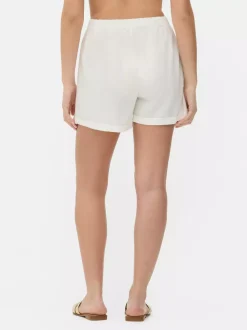 Primark Szorty<Szorty z mieszanki bawełny z wiązaniem