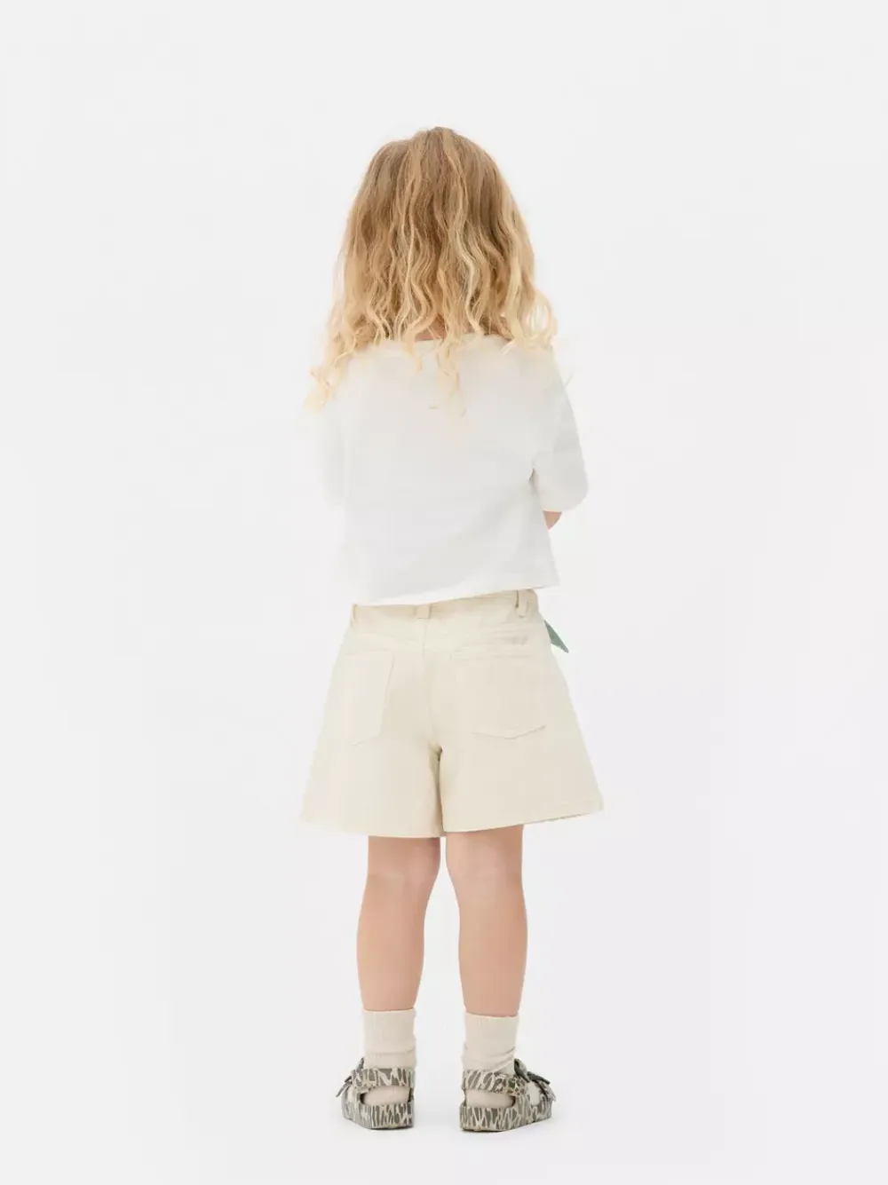 Dzieci Primark Szorty<Szorty z przywiązaną apaszką