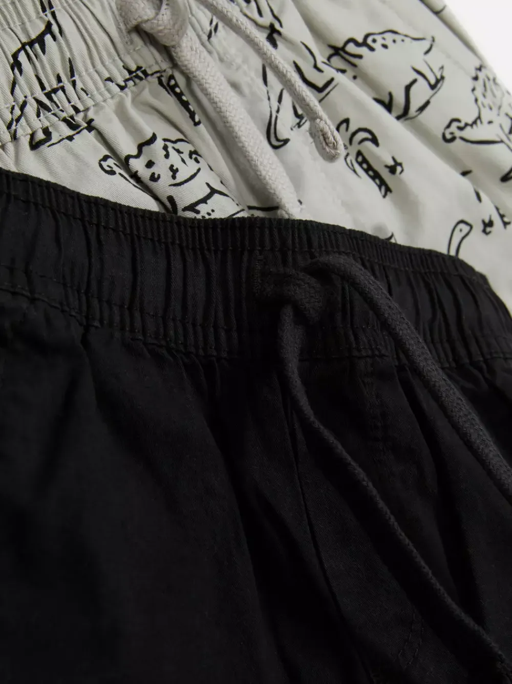 Dzieci Primark Szorty<Szorty z tkaniny ściągane sznurkiem, 2 pary