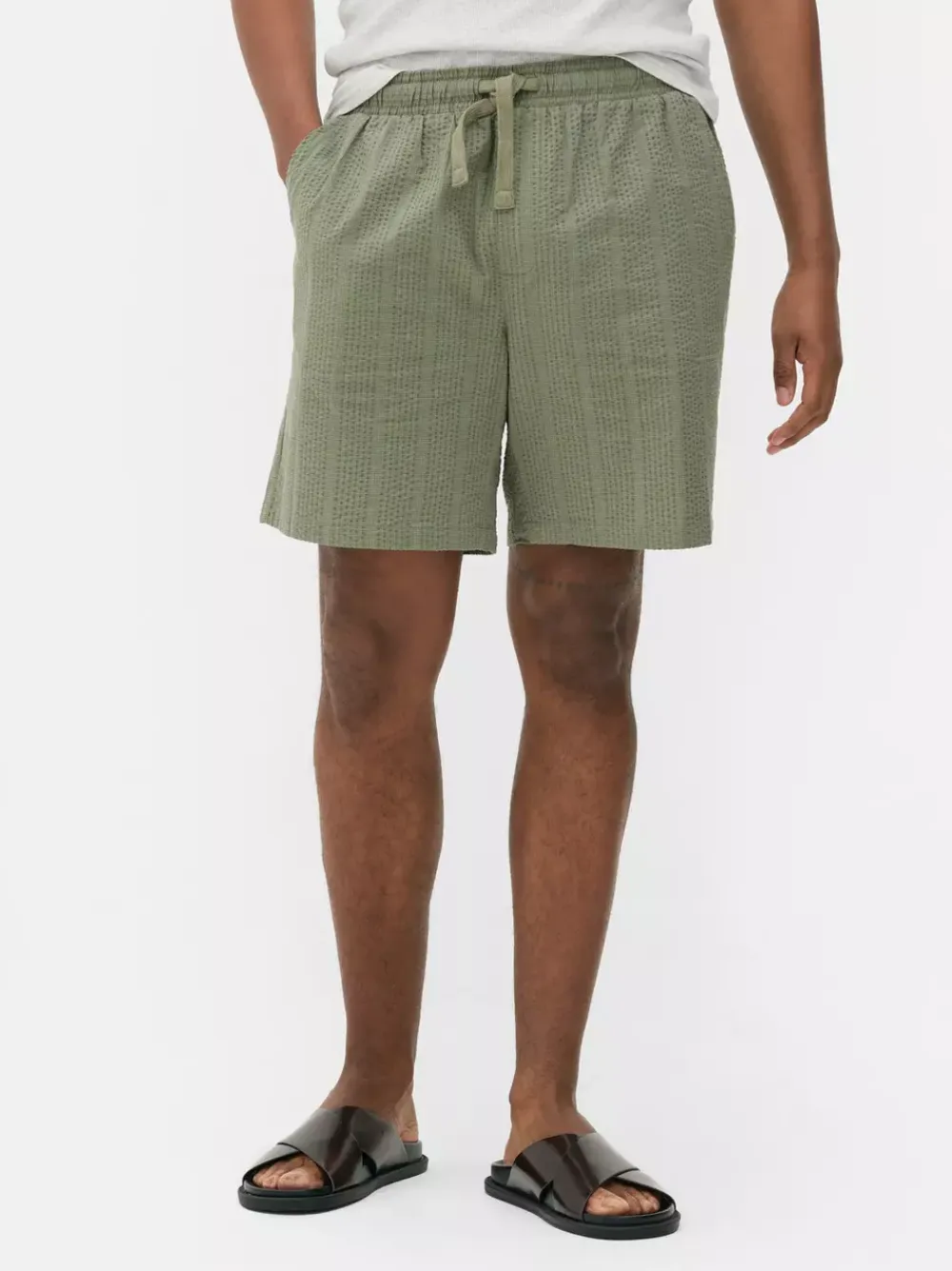 Primark Szorty<Szorty z tkaniny seersucker, część zestawu