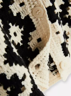 Primark Topy I T-Shirty<Szydełkowa kamizelka w zygzaki, część zestawu
