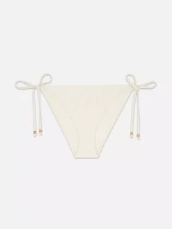 Primark Stroje Kąpielowe I Plażowe<Szydełkowy dół od bikini z wiązaniem