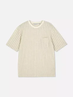 Primark Piżamy<Teksturowana góra od piżamy w paski