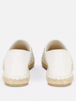Primark Płaskie Buty<Teksturowane espadryle ze sztucznej skóry