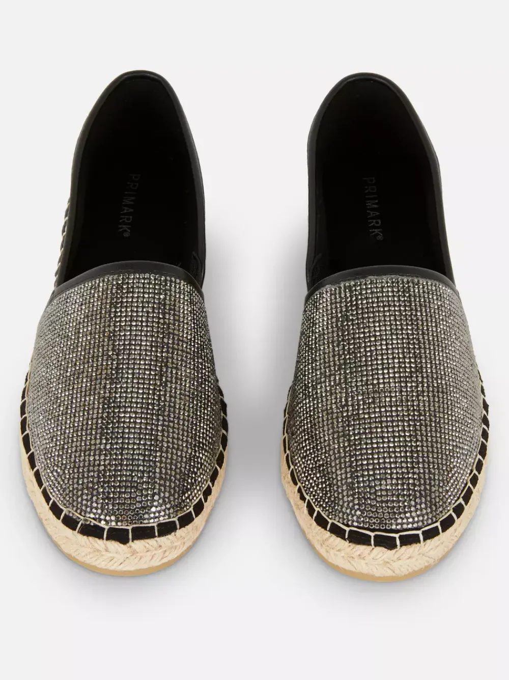 Primark Płaskie Buty<Teksturowane espadryle ze sztucznej skóry