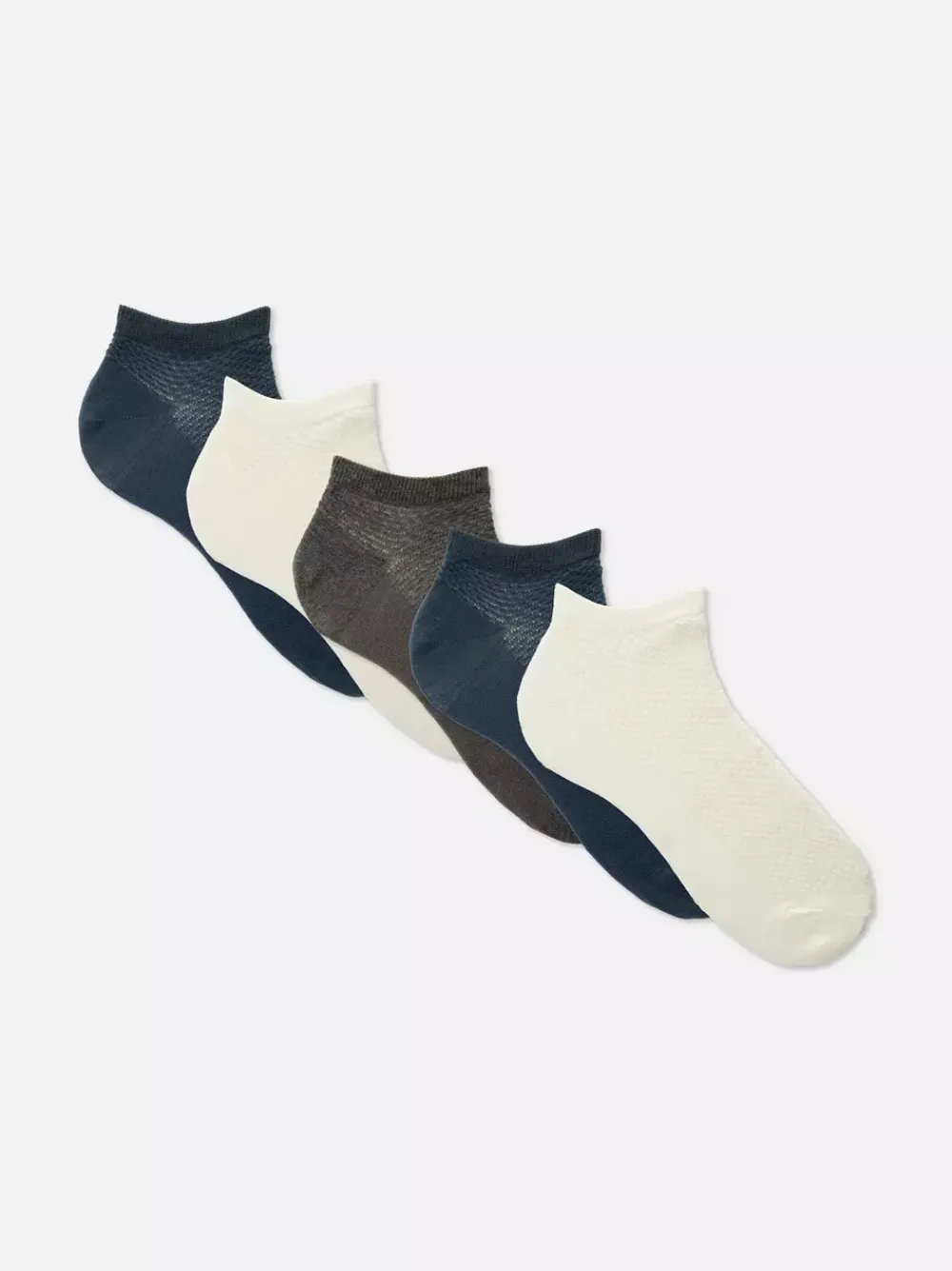 Primark Skarpety<Teksturowane skarpetki do butów sportowych, 5 par