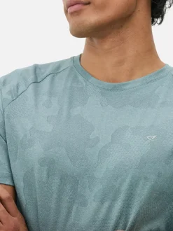 Primark Odzież Sportowa I Domowa|Topy I T-Shirty<Teksturowany T-shirt treningowy