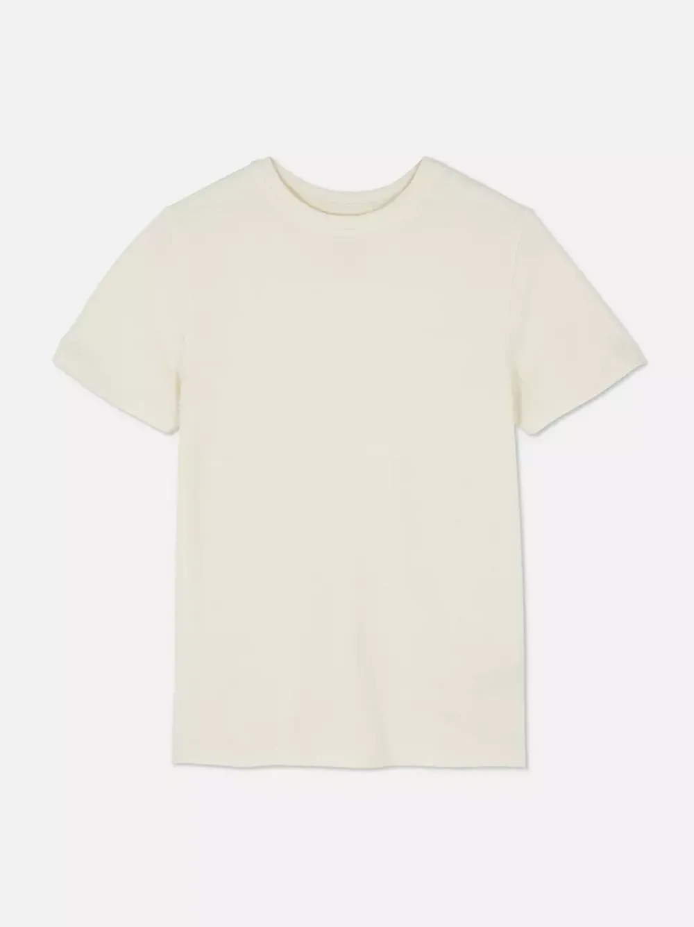 Dzieci Primark Topy I T-Shirty<Teksturowany T-shirt z okrągłym dekoltem