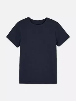 Dzieci Primark Topy I T-Shirty<Teksturowany T-shirt z tkaniny ottoman